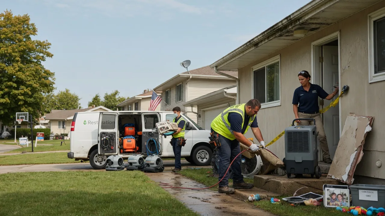 Water Damage Restoration in Waldo, WI near me